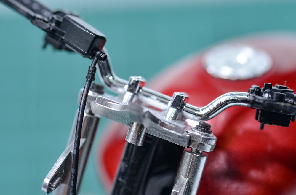 1/12 ブレーキホースバンジョー(エルボー、ストレート)、ニップル、カシメ継手セット 3Dプリンタ出力未塗装キット