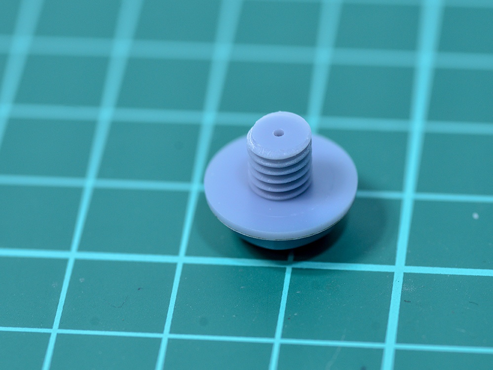 ナットセンター穴あけ治具(M3~M6セット) 3Dプリンタ出力未塗装キット