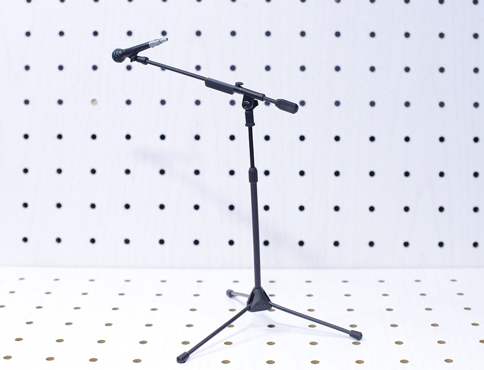 1/12 マイクスタンド 3Dプリンタ出力未塗装キット (1/6もあり)