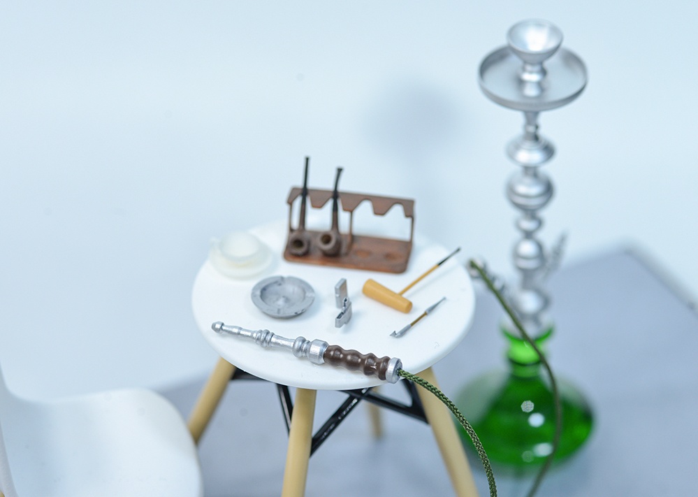 1/12 シーシャ(水パイプ) 3Dプリンタ出力未塗装キット