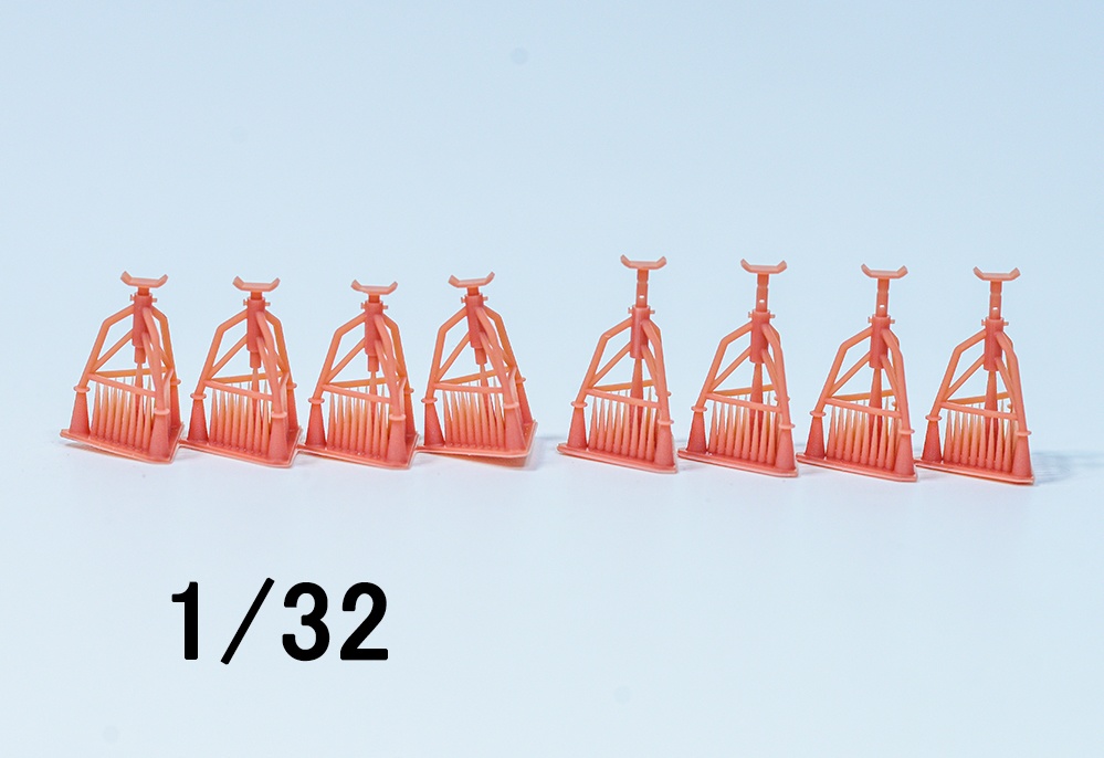 ミニチュア リジッドラック(ウマ) 3Dプリンタ出力未塗装キット (1/12,1/24,1/32,1/43 から選択)