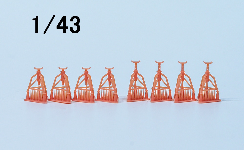 ミニチュア リジッドラック(ウマ) 3Dプリンタ出力未塗装キット (1/12,1/24,1/32,1/43 から選択)