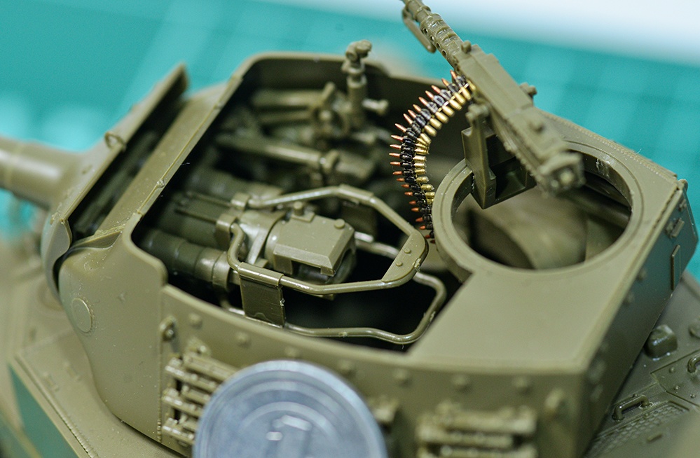 1/35 12.7mm(.50cal)ライフル弾ベルトリンク 3Dプリント出力未塗装キット
