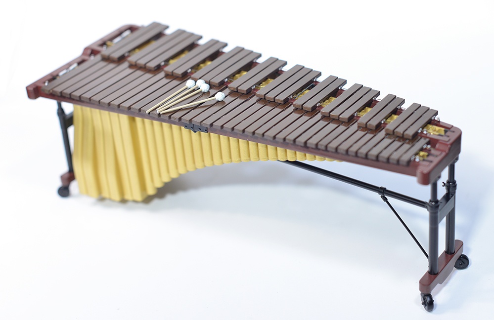 1/12 マリンバ(木琴) 3Dプリンタ出力未塗装キット