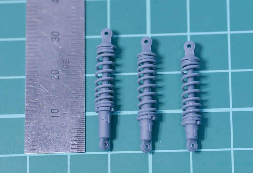 1/12 コニータイプ汎用サスペンション 3Dプリンタ出力未塗装キット