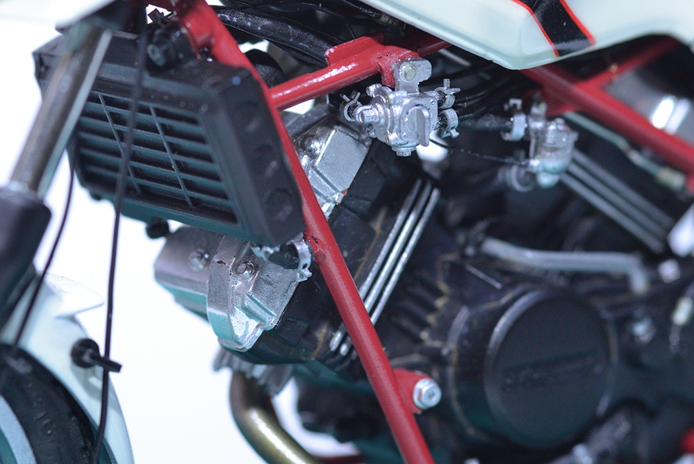 1/12 ホースクランプセット 3Dプリンタ出力未塗装キット