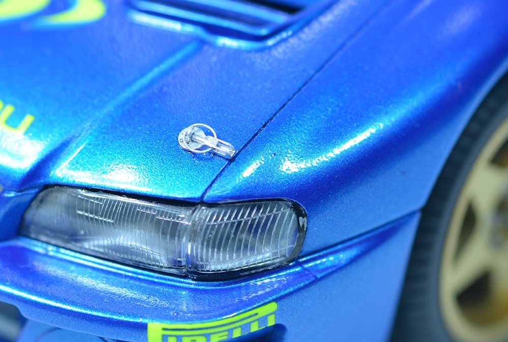 1/24 ボンピン、トランクフック、トランクスプリング 3Dプリンタ出力未塗装パーツ