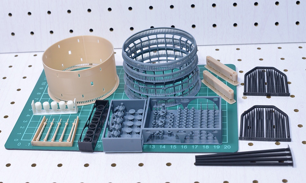 1/12 コンサートバスドラム 3Dプリンタ出力未塗装キット