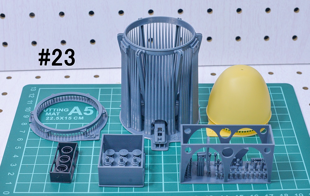 1/12 ティンパニ 3Dプリンタ出力未塗装キット ミニチュア楽器