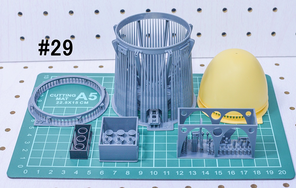 1/12 ティンパニ 3Dプリンタ出力未塗装キット ミニチュア楽器