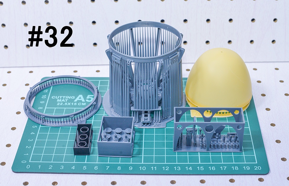 1/12 ティンパニ 3Dプリンタ出力未塗装キット ミニチュア楽器