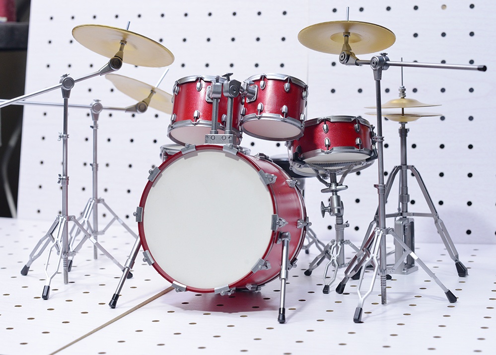 1/6 ドラムセット 3Dプリンタ出力未塗装キット