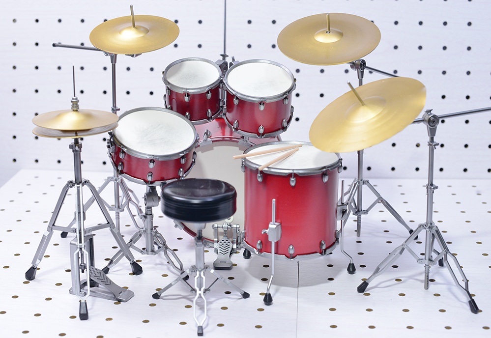 1/6 ドラムセット 3Dプリンタ出力未塗装キット