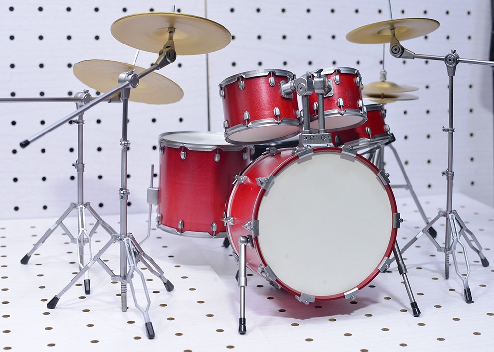 1/6 ドラムセット 3Dプリンタ出力未塗装キット