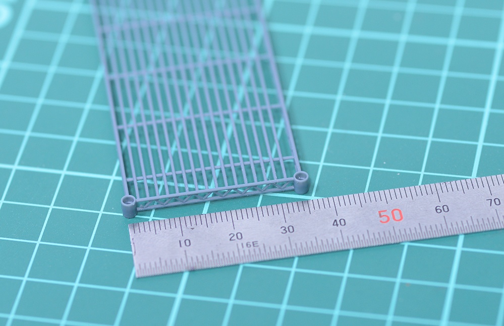 1/12 メタルラック 3Dプリンタ出力未塗装パーツ