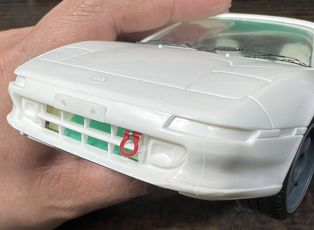 1/24 牽引フックセット 3Dプリンタ出力未塗装パーツ