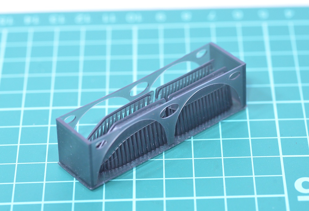 1/24 ドアバイザー(ハイラックスダブルキャブ用) 3Dプリンタ出力未塗装パーツ