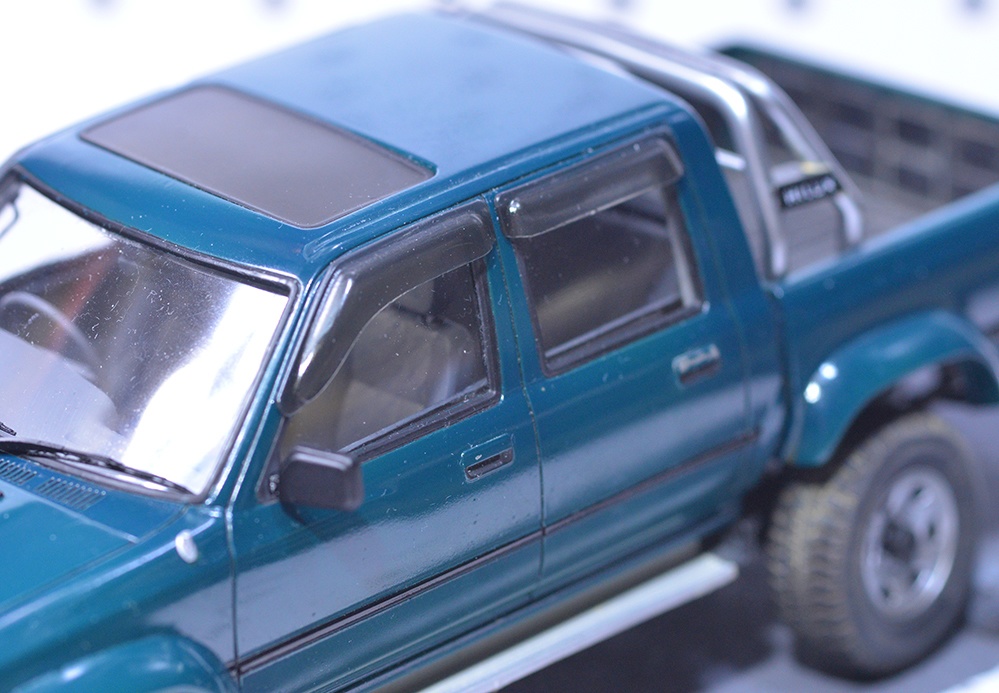 1/24 ドアバイザー(ハイラックスダブルキャブ用) 3Dプリンタ出力未塗装パーツ