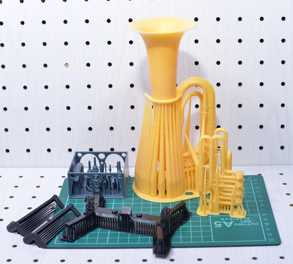 1/6 チューバ(ロータリー式) ミニチュア 3Dプリンタ出力未塗装レジンキット