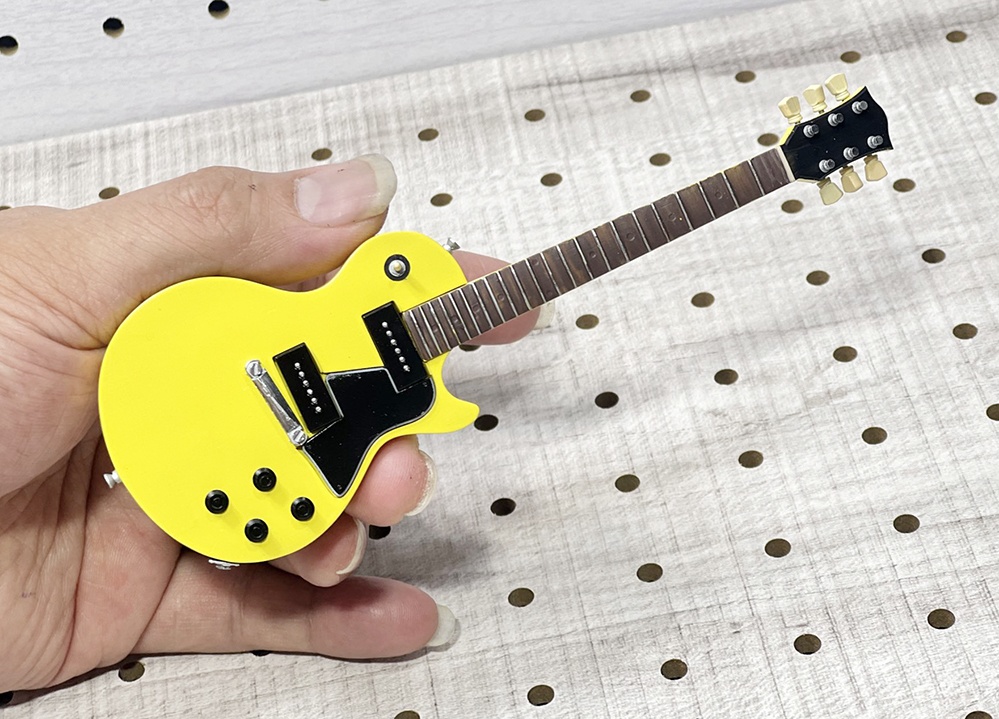 エレキギター(LP SPLタイプ) 3Dプリンタ出力未塗装キット (1/12、1/6)(レフティも製作可)