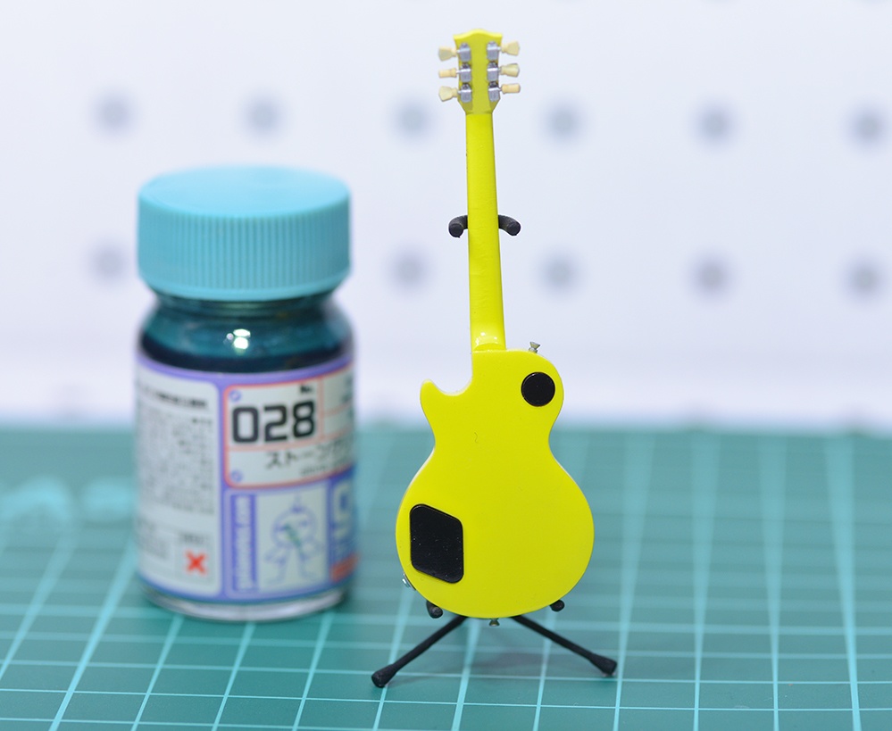 エレキギター(LP SPLタイプ) 3Dプリンタ出力未塗装キット (1/12、1/6)(レフティも製作可)