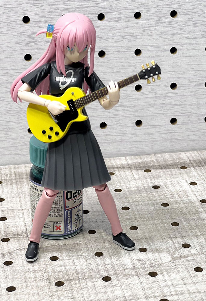 エレキギター(LP SPLタイプ) 3Dプリンタ出力未塗装キット (1/12、1/6)(レフティも製作可)