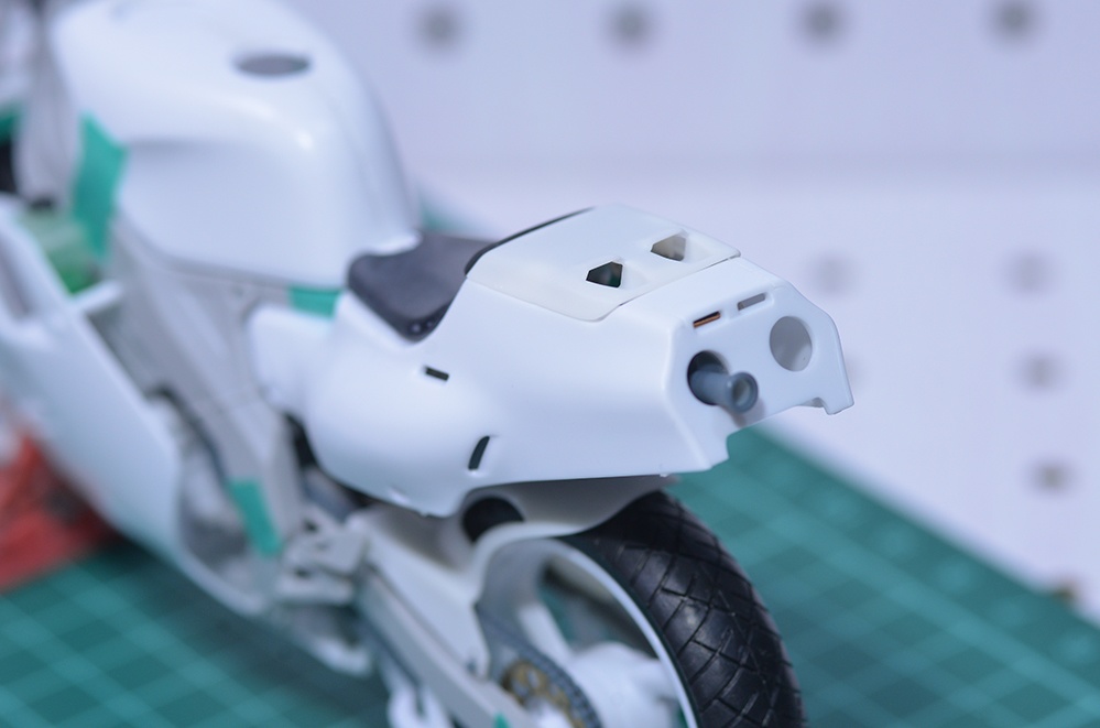 1/12 TZR250(3MA)用シングルシートカウル 3Dプリンタ出力未塗装キット