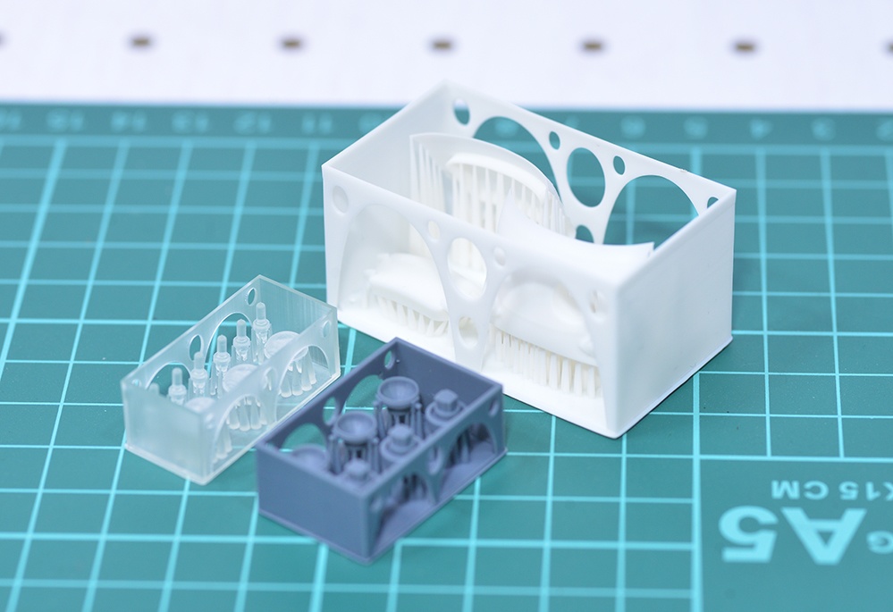 1/12 TZR250(3MA)用ライトカバー 耐久仕様風 3Dプリンタ出力未塗装キット