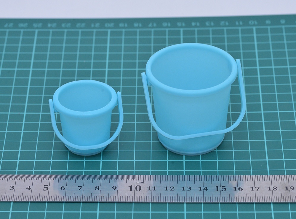 1/6 プラバケツセット(大小2個) 3Dプリンタ出力パーツ