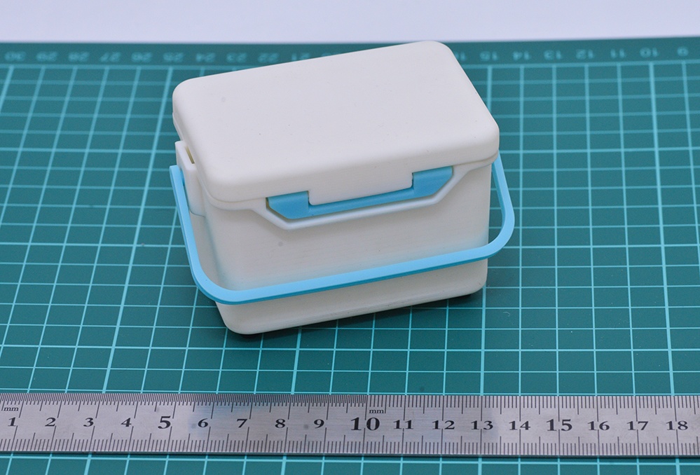 1/6 クーラーボックス(20L相当サイズ) 3Dプリンタ出力未塗装キット