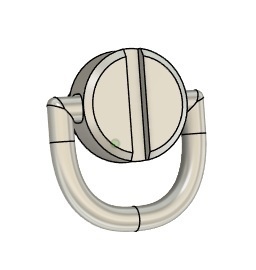1/12 クイックファスナー 3Dプリンタ出力未塗装キット