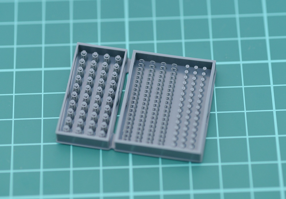 1/12　クイックファスナー　3Dプリンタ出力未塗装キット
