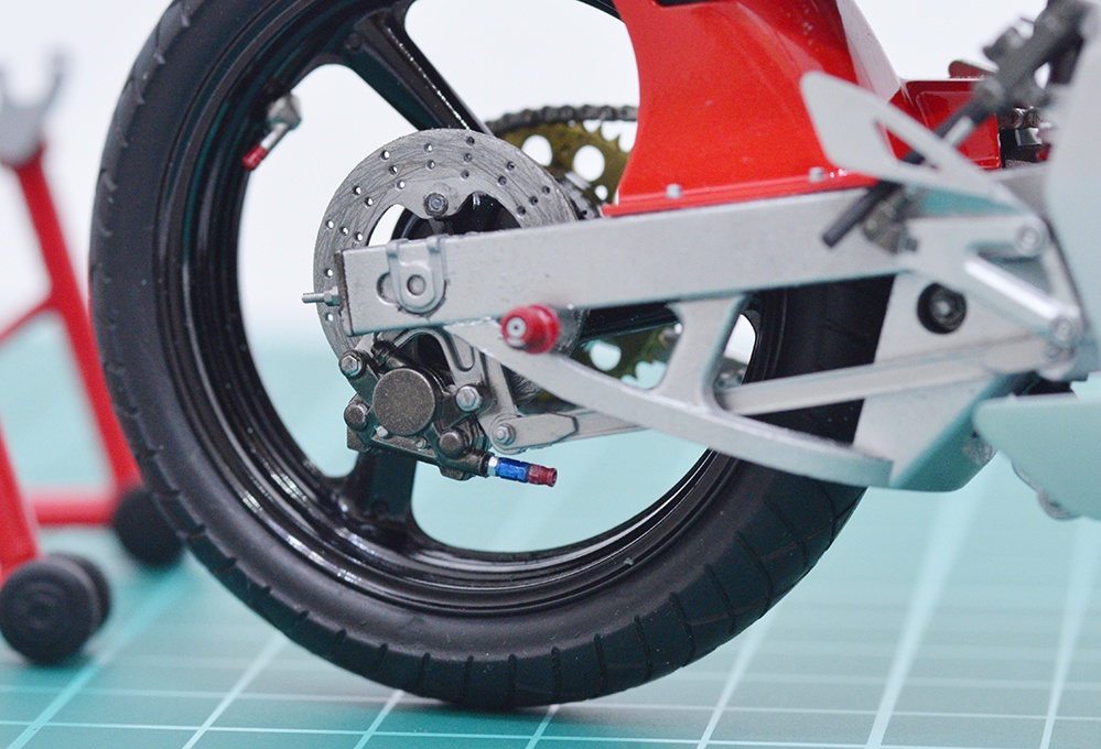 1/12 ブレーキホースフィッティング 3Dプリンタ出力未塗装キット