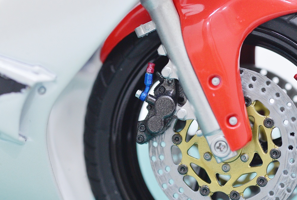 1/12 ブレーキホースフィッティング 3Dプリンタ出力未塗装キット