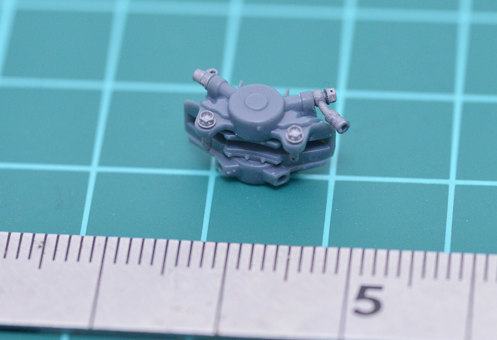 1/12 2potブレーキキャリパー 3Dプリンタ出力未塗装キット