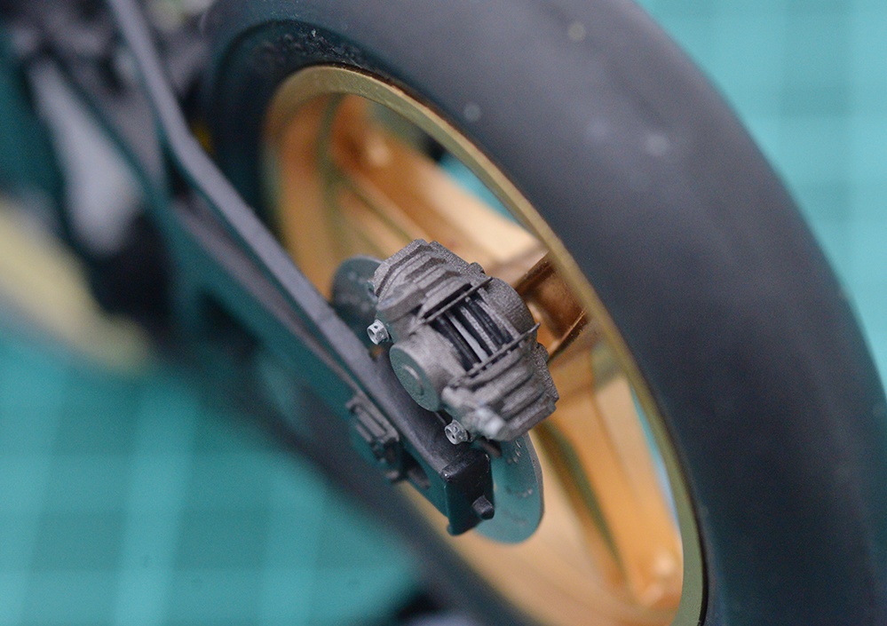 1/12 2potブレーキキャリパー 3Dプリンタ出力未塗装キット