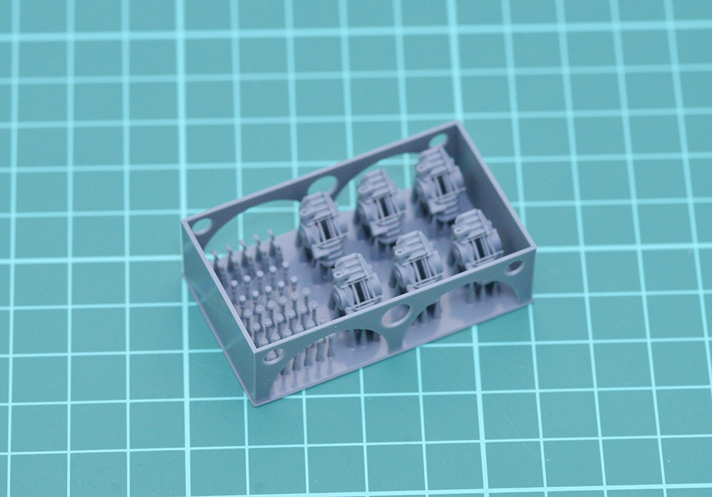 1/12　2potブレーキキャリパー　3Dプリンタ出力未塗装キット