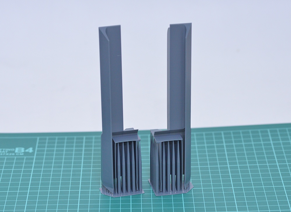 1/35 パンター(T社の古い方のA型キット)用フェンダーインナーパーツ 3Dプリンタ出力未塗装キット パンサー