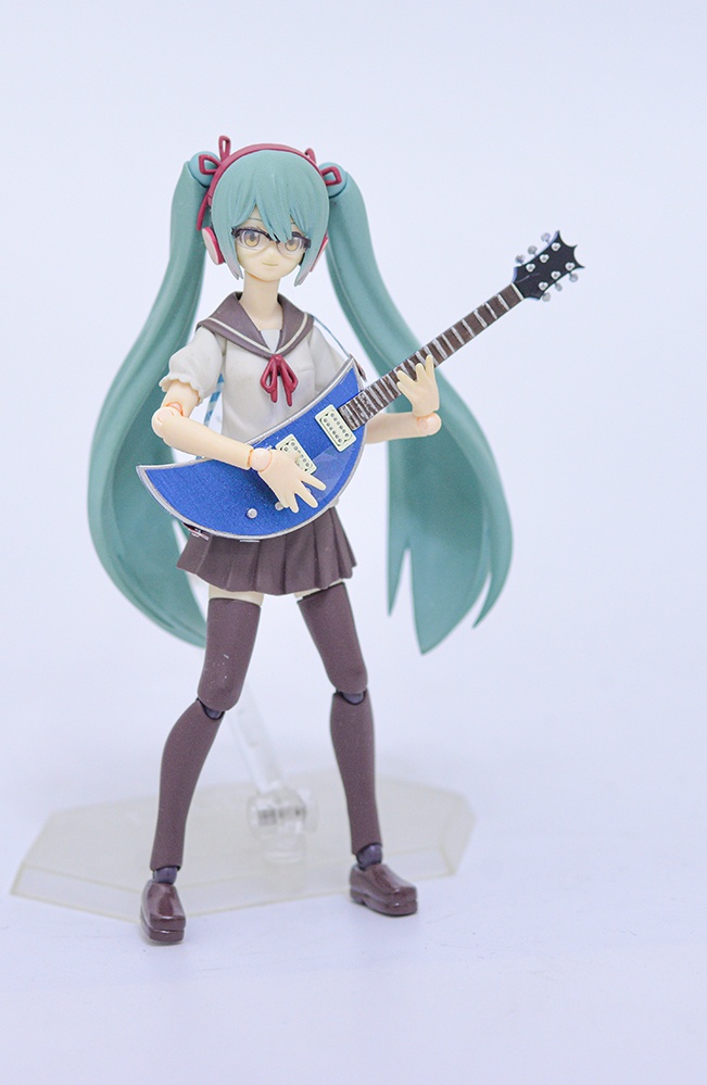 1/12 エレキギター(三日月型) 3Dプリンタ出力未塗装キット
