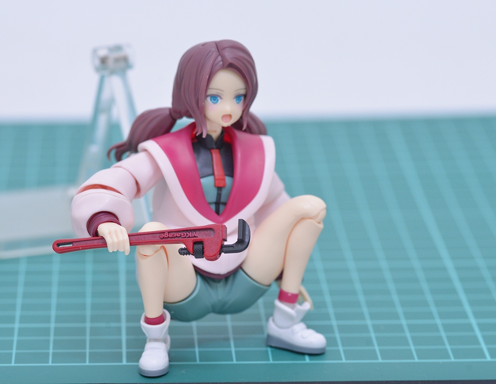 1/12 パイプレンチ 3Dプリンタ出力未塗装キット
