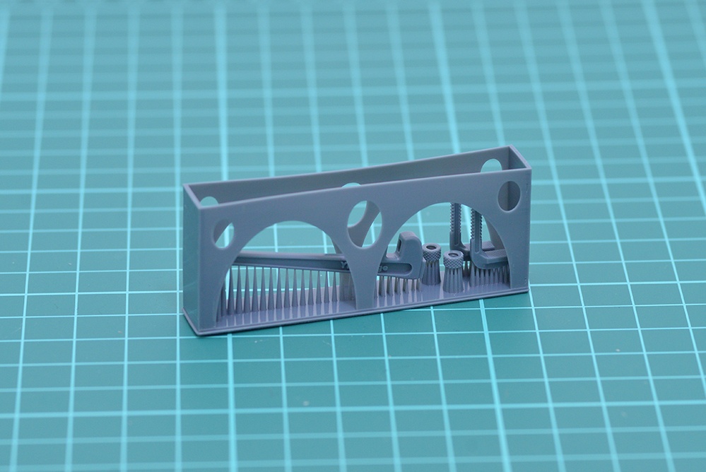 1/12 パイプレンチ　3Dプリンタ出力未塗装キット