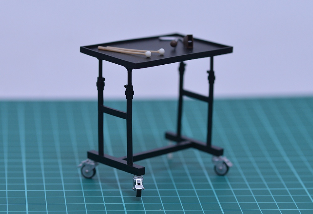 1/12 パーカッションスタンド 3Dプリンタ出力未塗装キット (工具台にも)