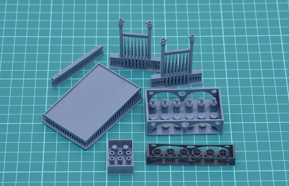 1/12 パーカッションスタンド　3Dプリンタ出力未塗装キット　(工具台にも)