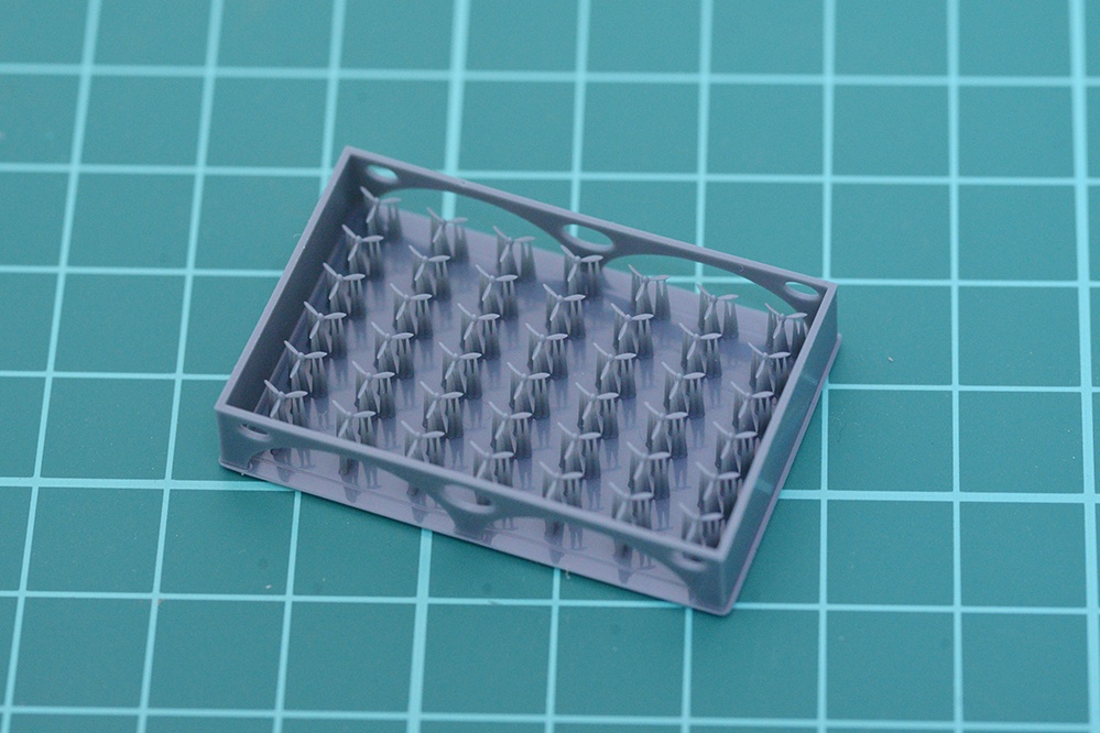 1/700 3枚羽プロペラ(零戦等用) 3Dプリンタ出力未塗装キット