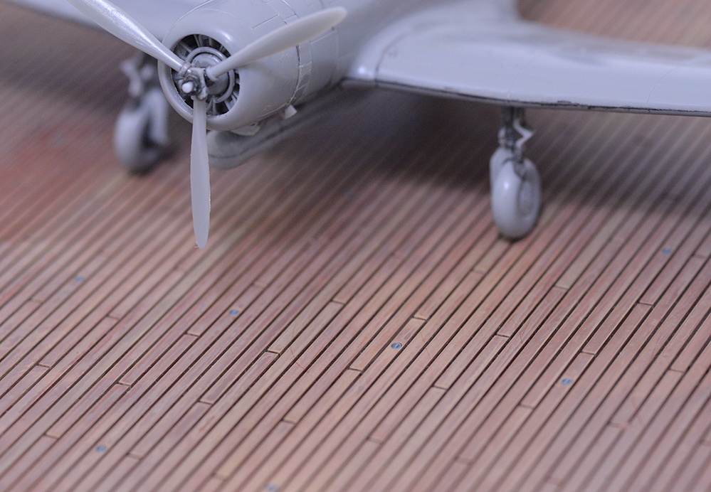1/72 飛行甲板 3Dプリンタ出力未塗装キット