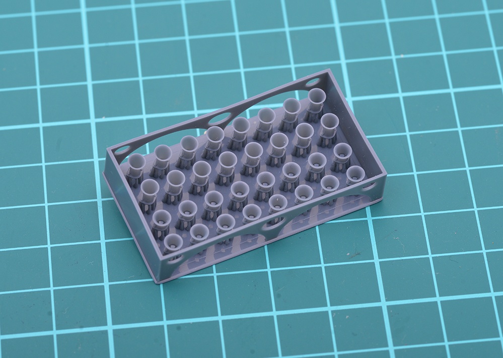 1/24　エアファンネル　　3Dプリンタ出力未塗装キット