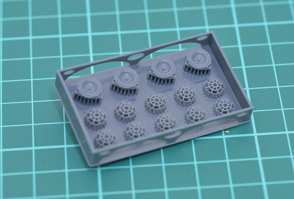 1/24　カースピーカー　3Dプリンタ出力未塗装キット　