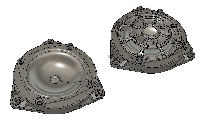 1/24 カースピーカー 3Dプリンタ出力未塗装キット