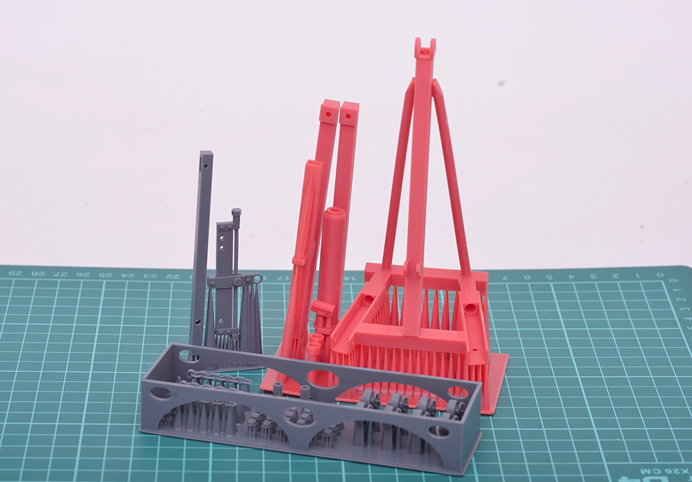 1/12　エンジンクレーン　3Dプリンタ出力未塗装キット