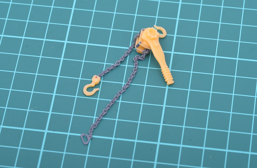 1/12 レバーホイスト(ガッチャ) 3Dプリンタ出力未塗装キット